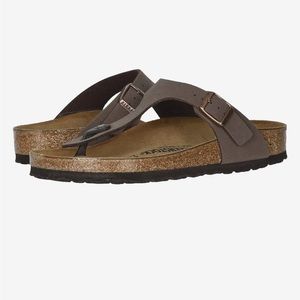 Birkenstocks. Size 38 gizeh mocha birkabuic